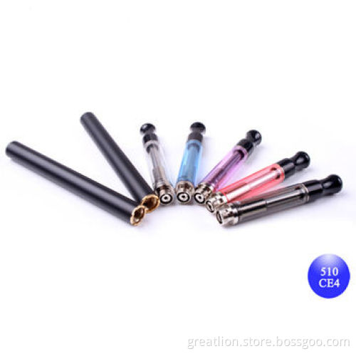 Most popular 510 atomizer wholesale 510 cartomizer fitting for 510/ego thread clearomizer